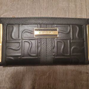 RIVER ISLAND Black Leather Wallet